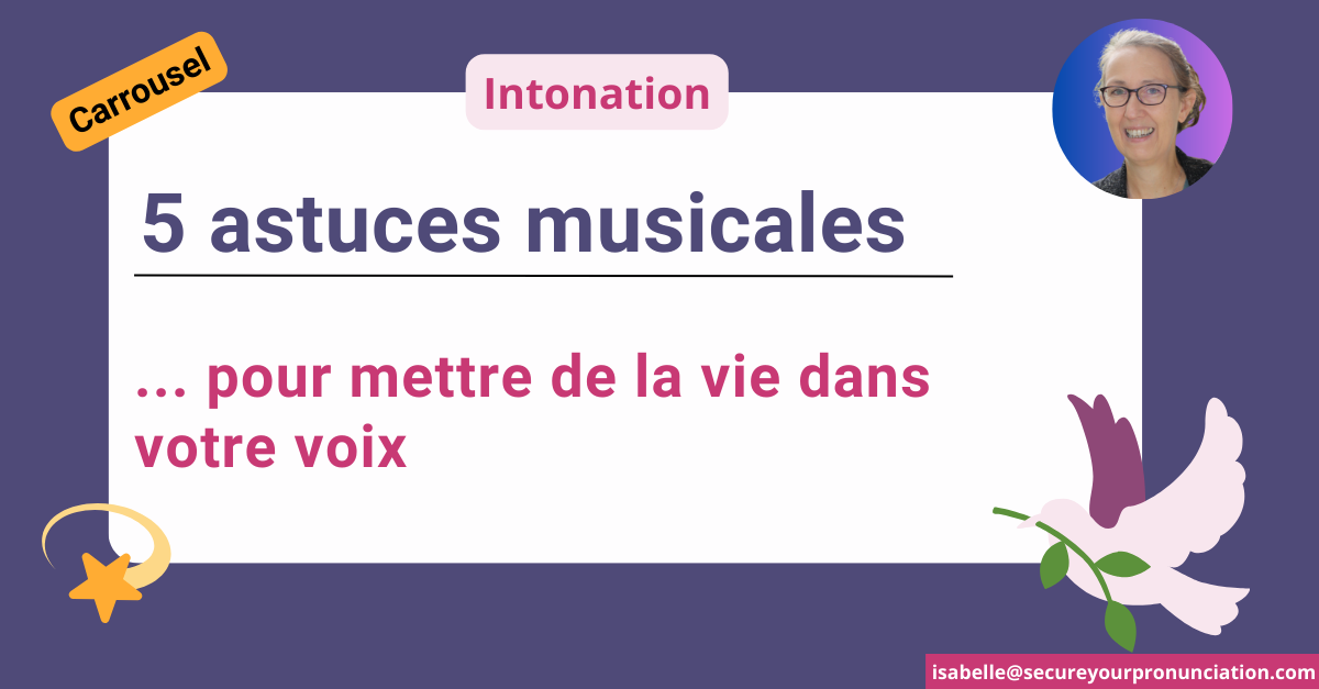 5 astuces pour mettre de la vie dans votre voix