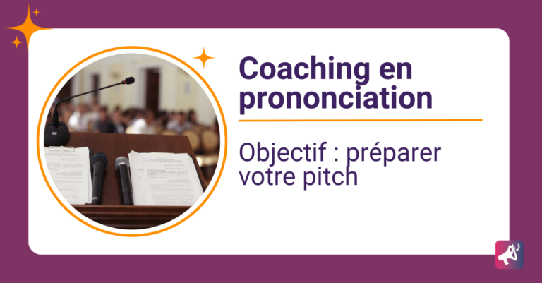 Coaching en prononciation française pour professionnels