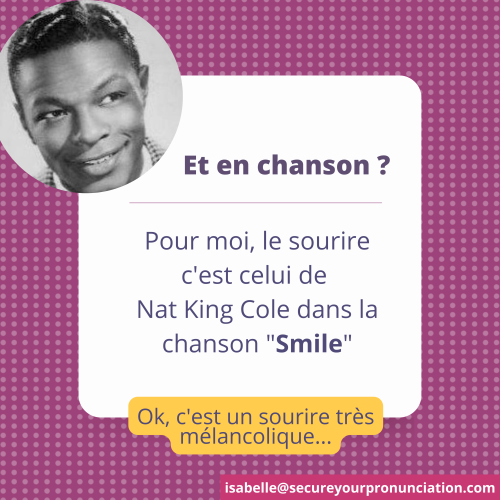 La chanson "Smile" de Nat King Cole