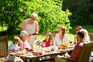 Particulier en famille